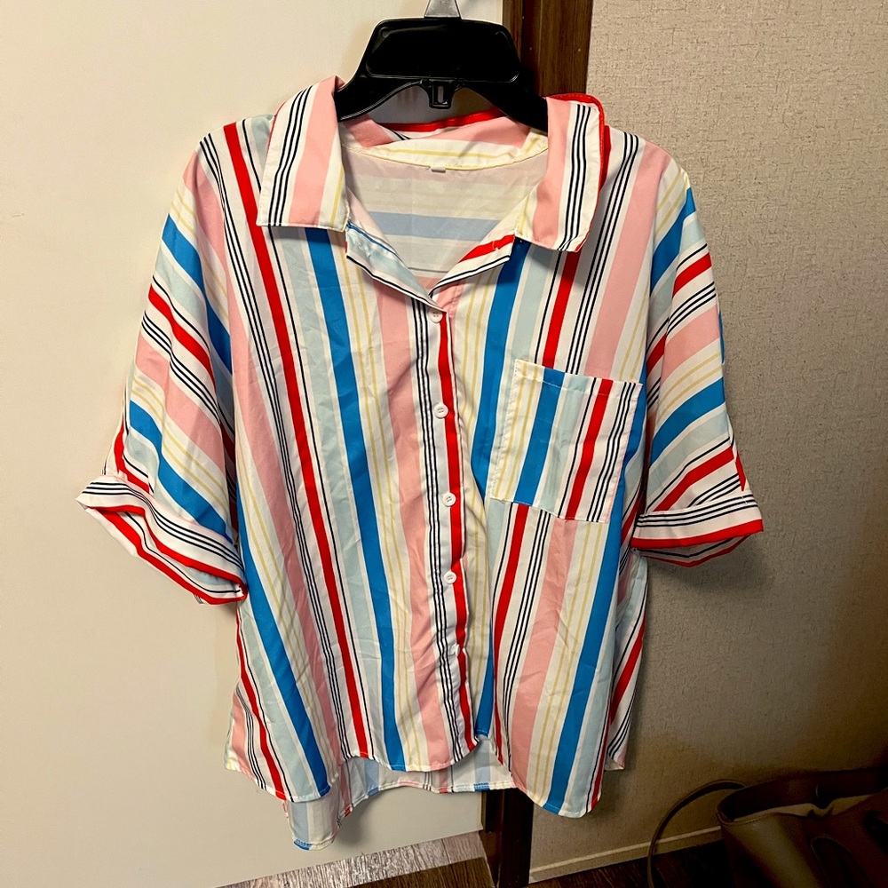 Striped womens Top